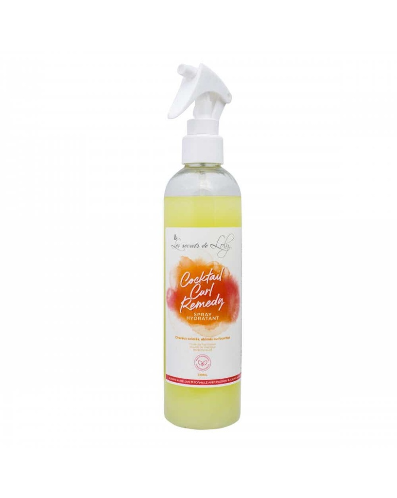 Les Secrets De Loly Cocktail Curl Remedy spray Activateur & Définisseur de Boucles 320ml